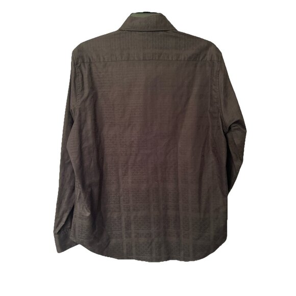 Robert Graham Classic Fit Flip Cuff Shirt Men’s XL Black Pattern - Picture 7 of 7